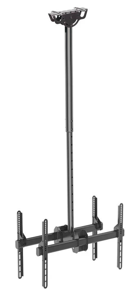 Suporte Tv Orient&aacute;vel de Teto. 2 Ecr&atilde;s 37" a 75". Vesa 200/300/400/400x200/600x400. Peso M&aacute;x. Suport