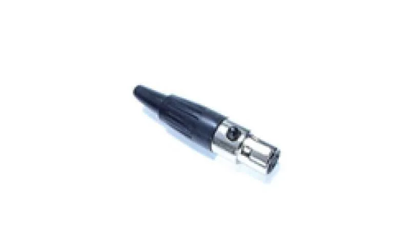 Conetor de &Aacute;udio. Mini Xlr F&ecirc;mea. Orif&iacute;cio de Sa&iacute;da para Cabo 2 Mm &Oslash;
