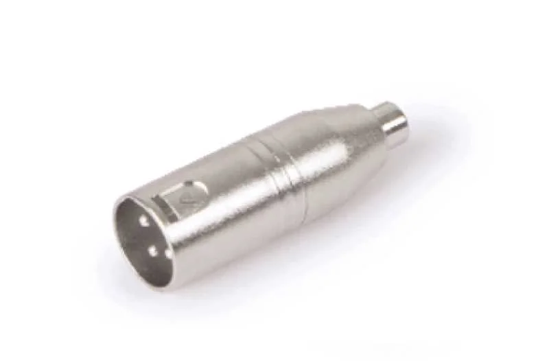 Adaptador de &Aacute;udio. Rca F&ecirc;mea a Xlr Macho.