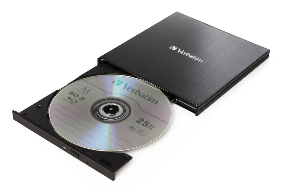 Verbatim Gravador Blueray 4k Slim Externo Usb-C B.