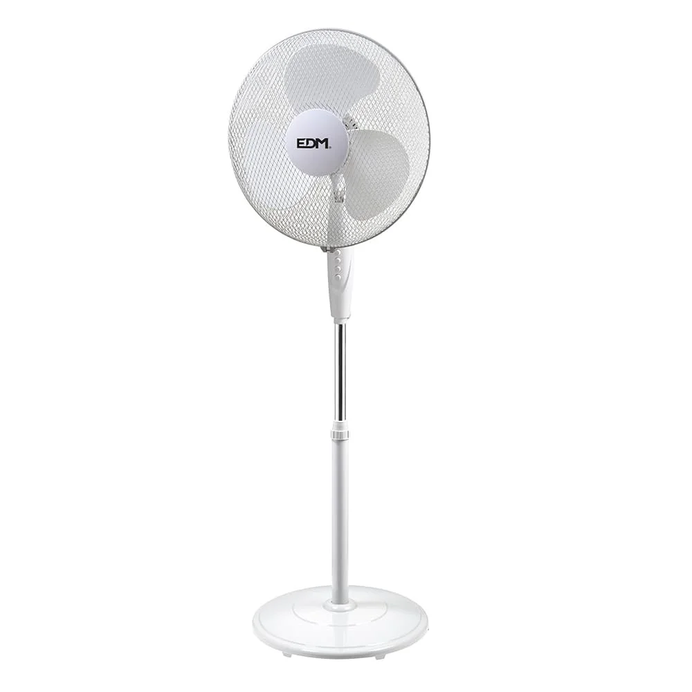 Ventoinha De P&eacute; Com Base Circular Branco 45w