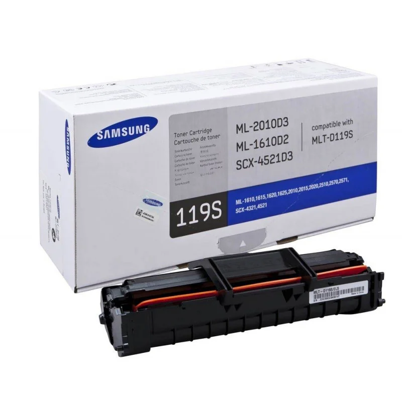 Toner Mlt-D119s Preto (3000 P&aacute;ginas) - Samsung