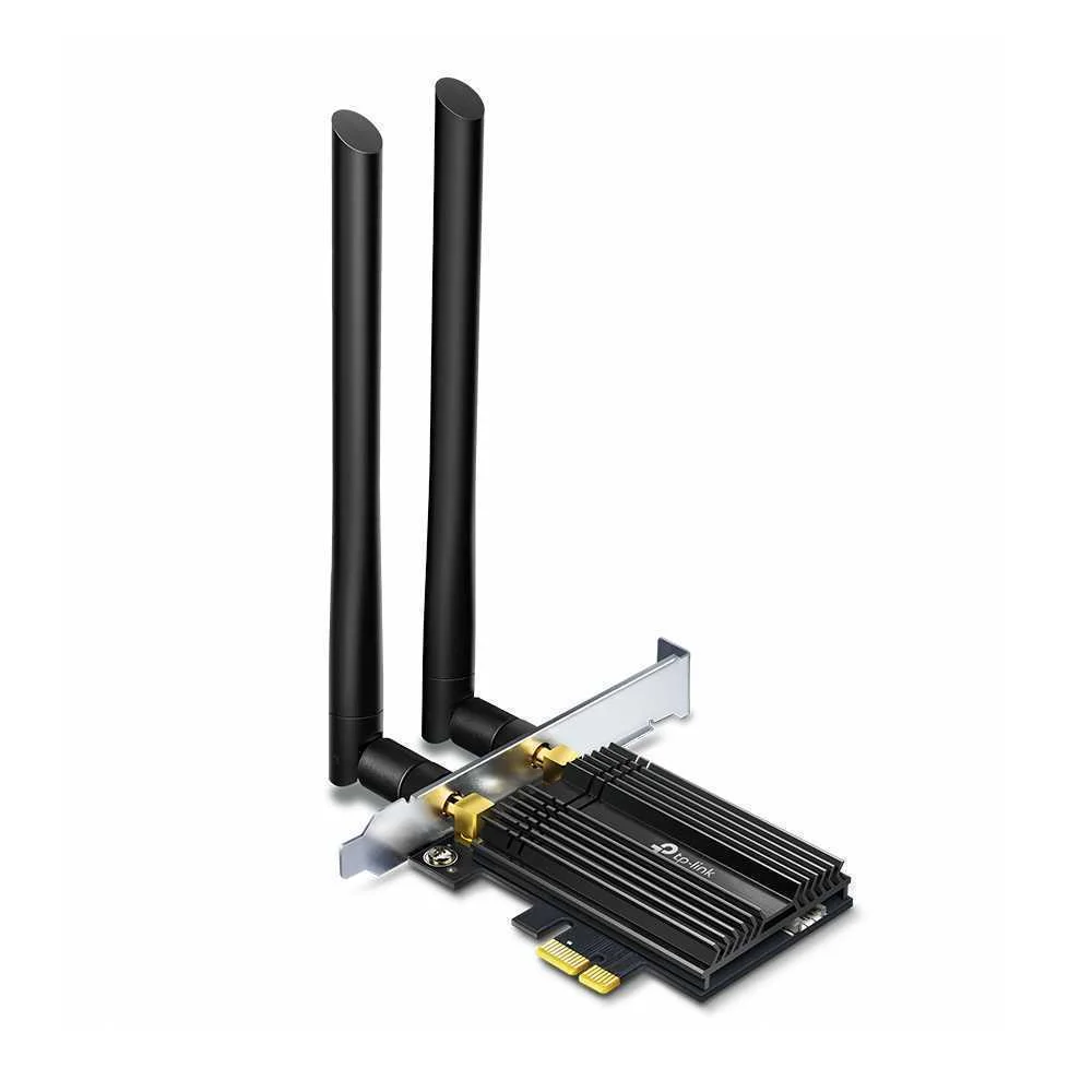 Placa de Rede Wifi Pci Express Tp-Link Archer Tx50e  3000mbps  2.4/5ghz