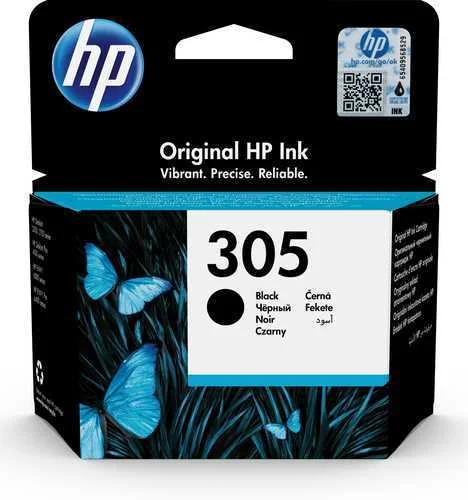 Cartucho de Tinta Hp N&ordm;305 Negro (3ym61ae)