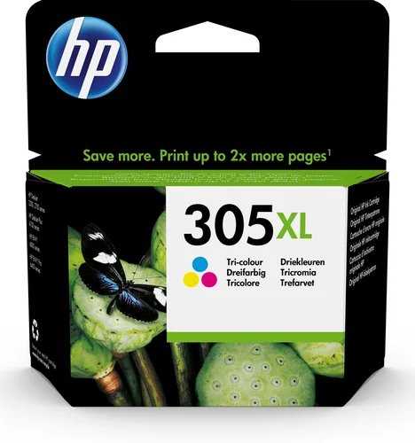 Cartucho de Tinta Original Hp 305xl Tricolor