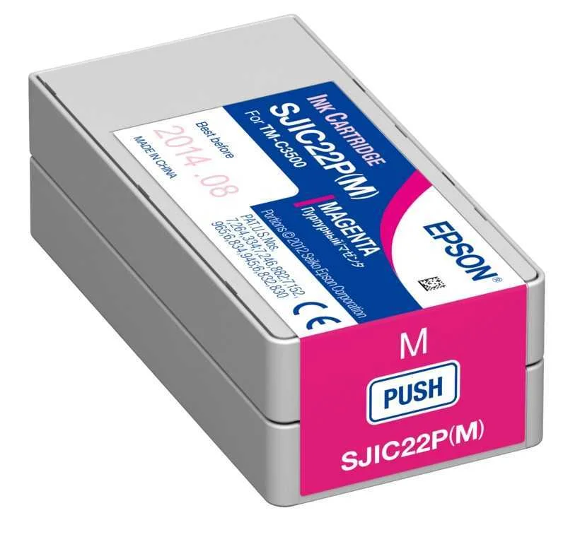 Epson Ink Cart. Sjic22p(M) - Magenta Original - Tintenpatrone (C33s020603)