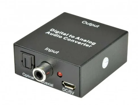 Digital Audio To Analogue Audio Converter