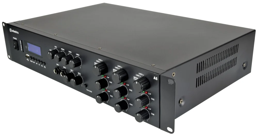 A6 Tri Stereo Amplfier 6x200w
