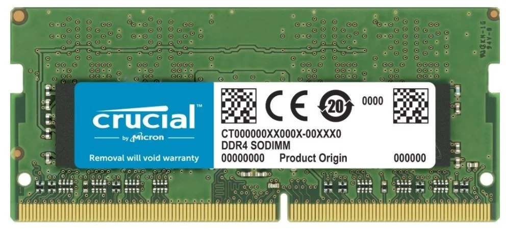 So Ddr4  8gb Pc 3200 Cl22  Crucial Value 1,2v