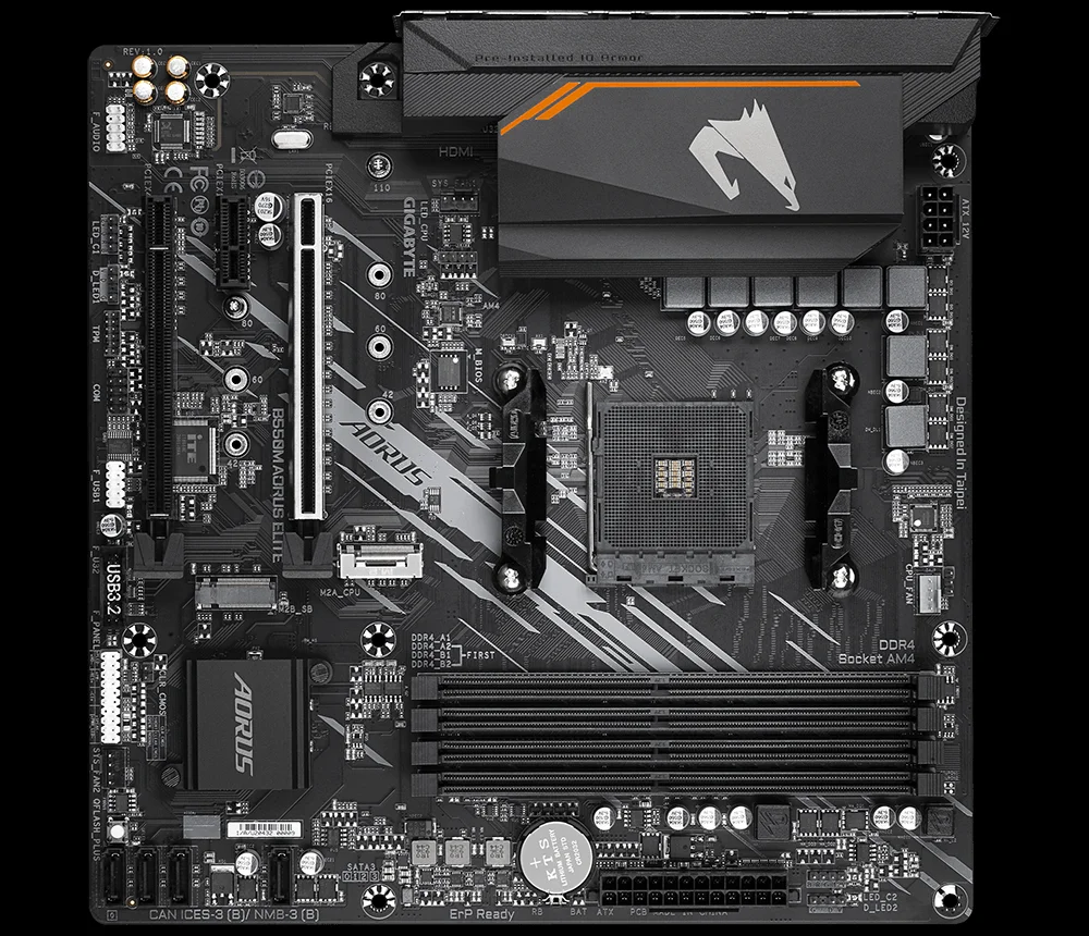 Motherboard Gigabyte B550m Aorus Elite