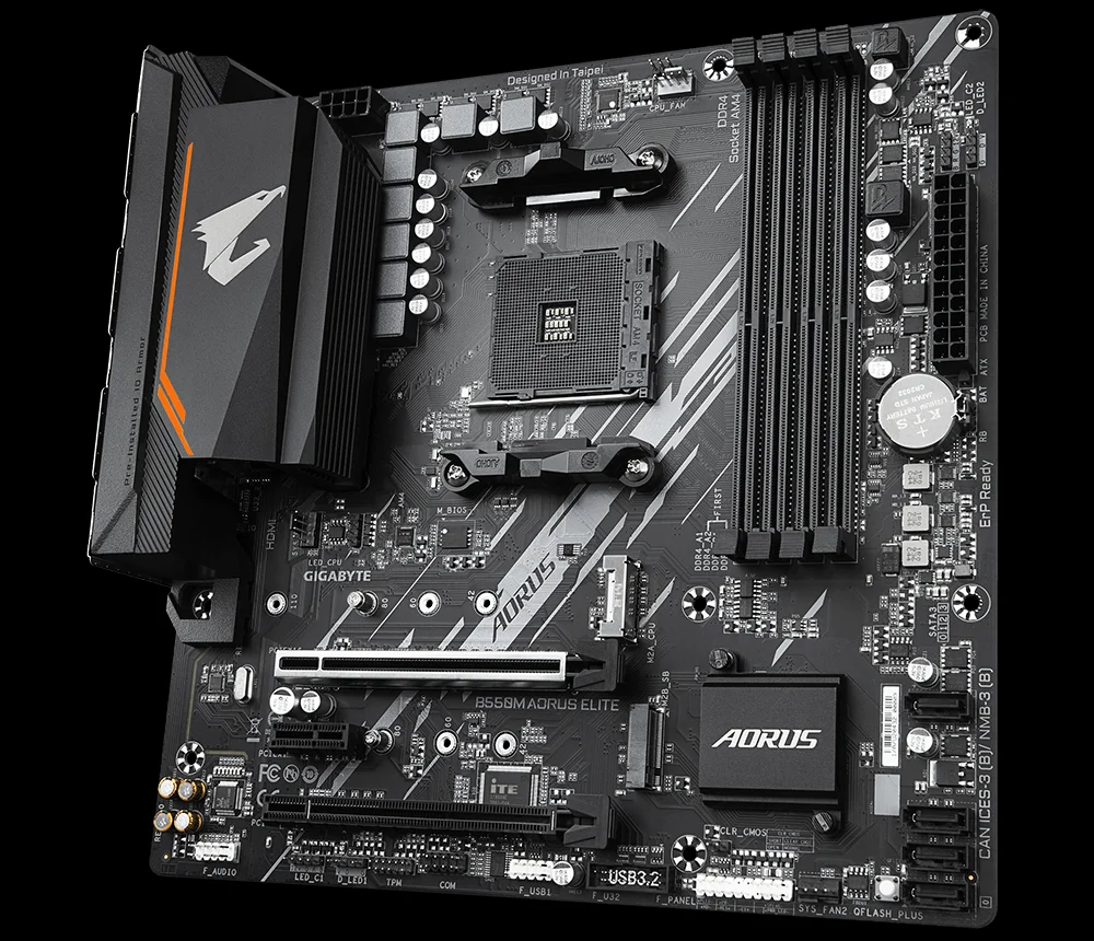 Motherboard Gigabyte B550m Aorus Elite