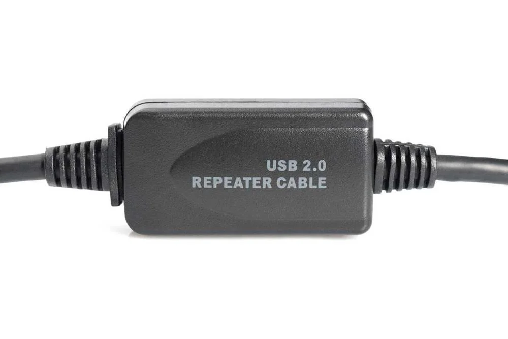 Digitus Cabo Extensao Activa Usb 2.0 Preto - 20mt