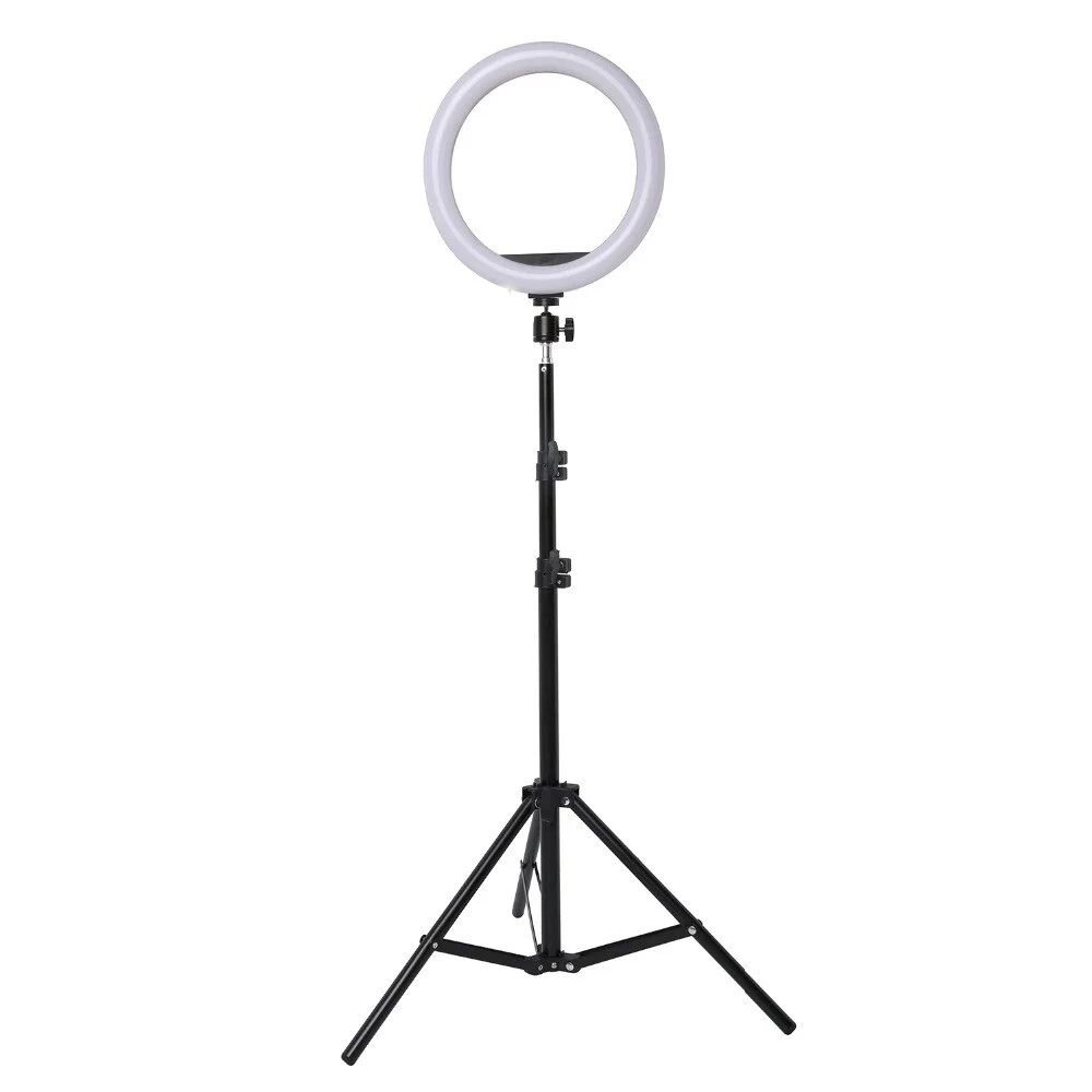 Ring Light com Trip&eacute; Extens&atilde;o de 2 Metros Dim&aacute;vel