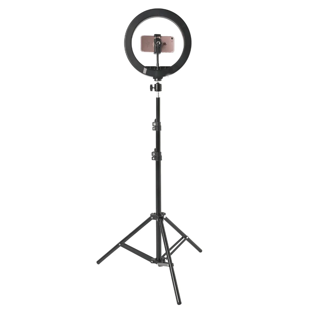 Ring Light com Trip&eacute; Extens&atilde;o de 2 Metros Dim&aacute;vel