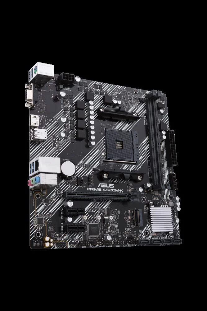 Asus Prime A520m-K Amd A520 Micro Atx
