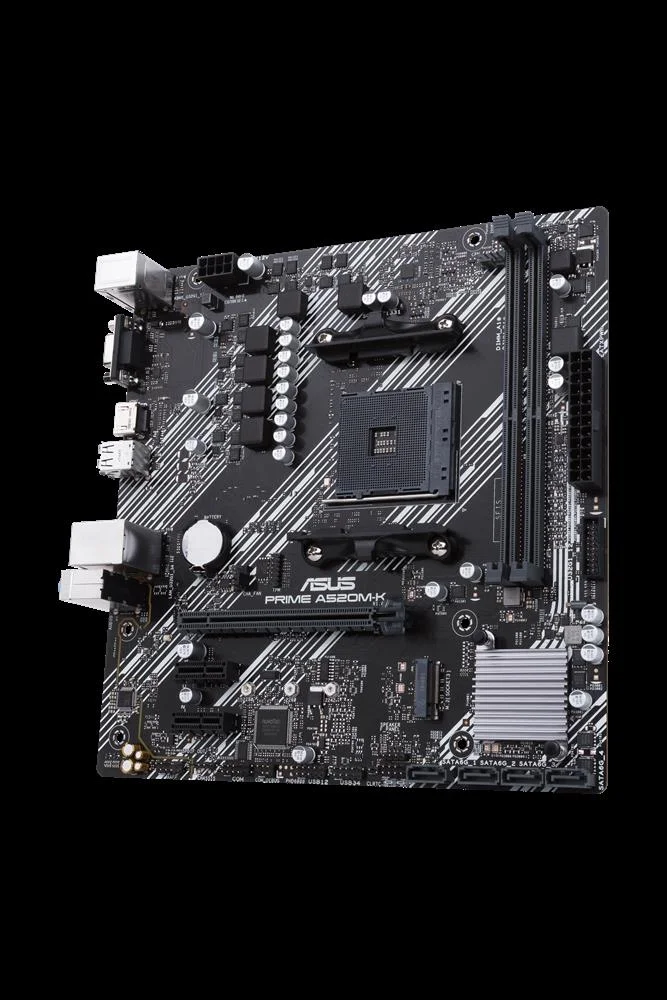 Asus Prime A520m-K Amd A520 Micro Atx