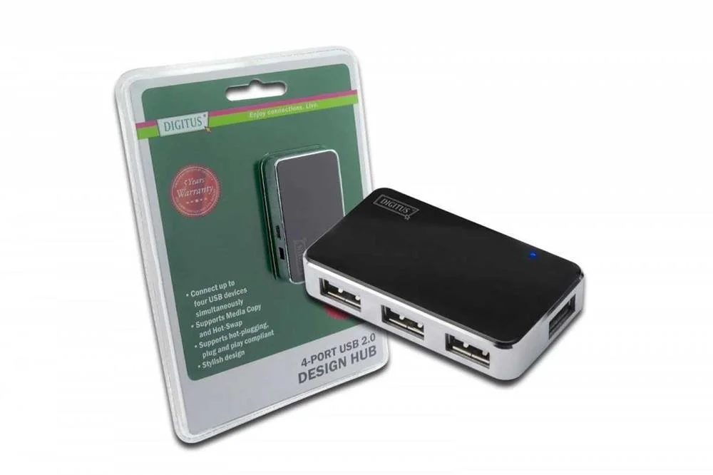 Concentrador de Interfaz Digitus Da-70220 480 Mbi.