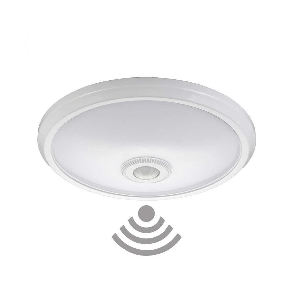 Aplique Led De Superficie Com Sensor 16w 1100 Lum.
