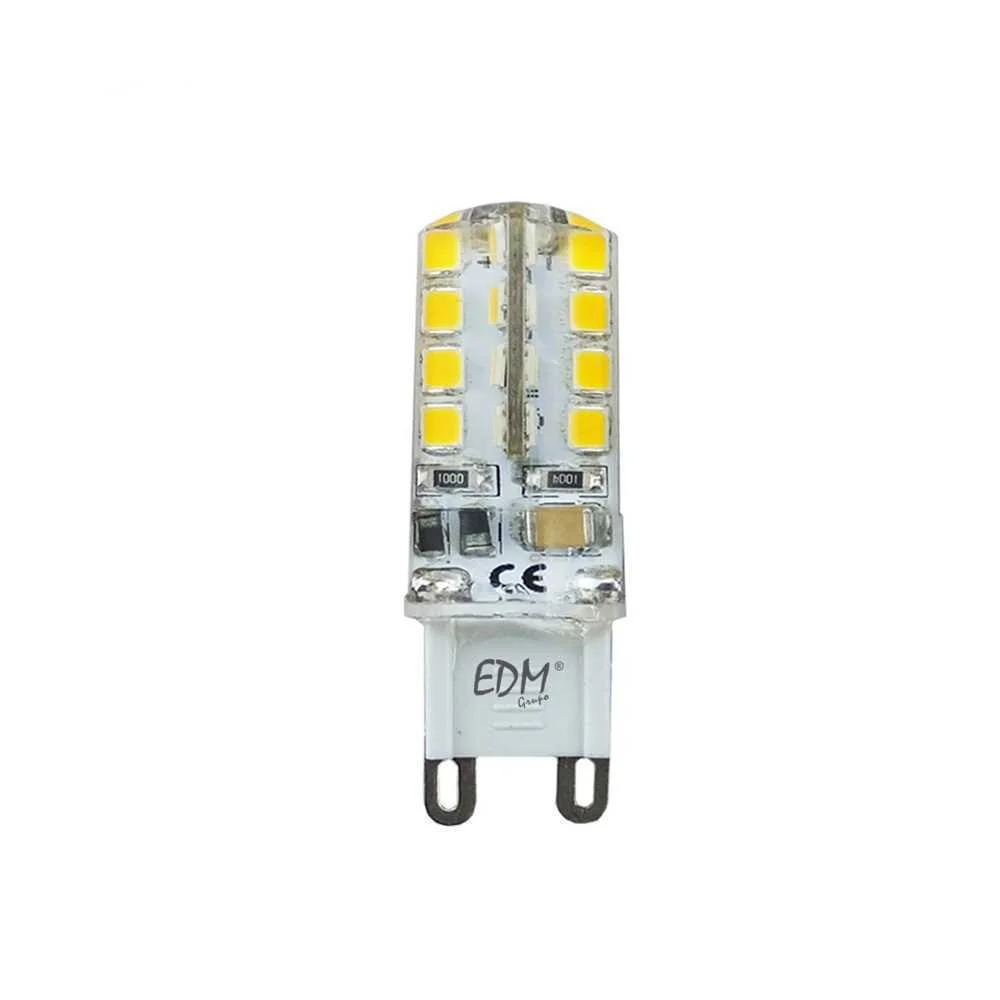 L&acirc;mpada LED de Silicone G9 2,5w 170lm 6400k Luz Fria &Oslash;1,6x5cm Edm
