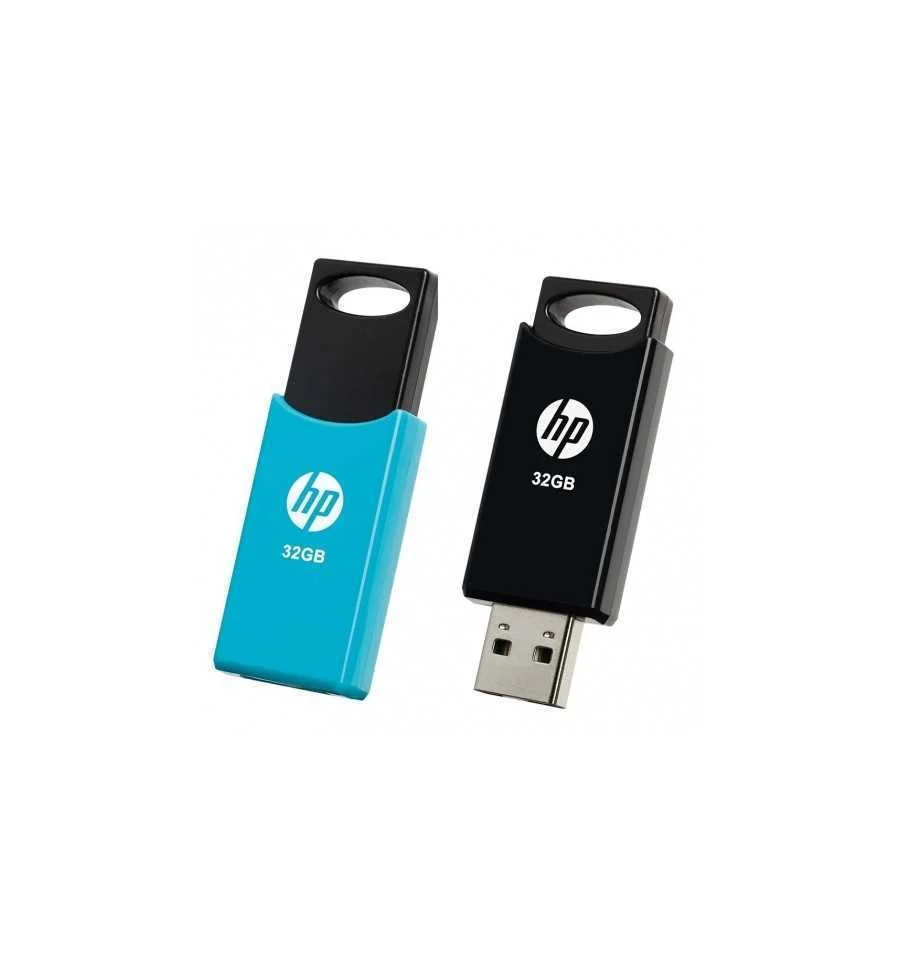 Mem&oacute;ria Usb Hp 212 Usb 2.0 Azul/Preto (2 Uds) 32 Gb 