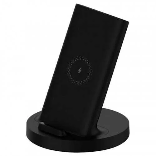 Carregador Xiaomi Mi 20w Wireless Charging Stand Preto