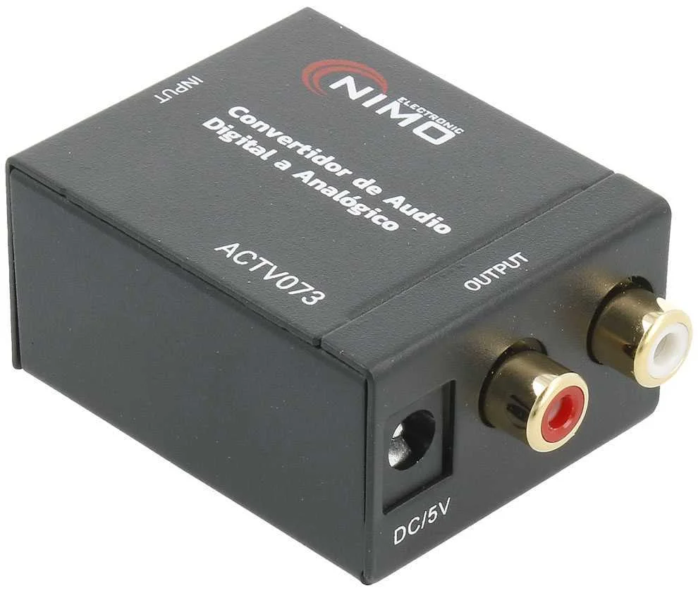 Convertidor de Audio Digital a Anal&oacute;gico