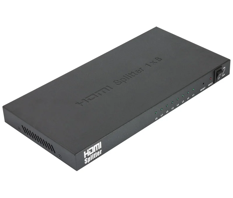Repartidor Activo de Se&ntilde;al Hdmi Splitter 4k 1e:8s