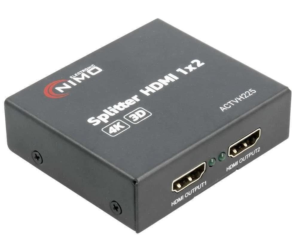 Repartidor Sinal Hdmi 1 Entrada / 2 Sa&iacute;das