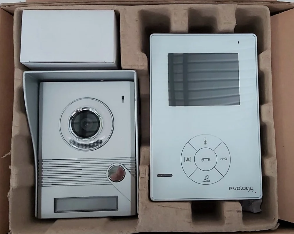 Video-porteiro 4" Pro Branco Com Nfc Recondi