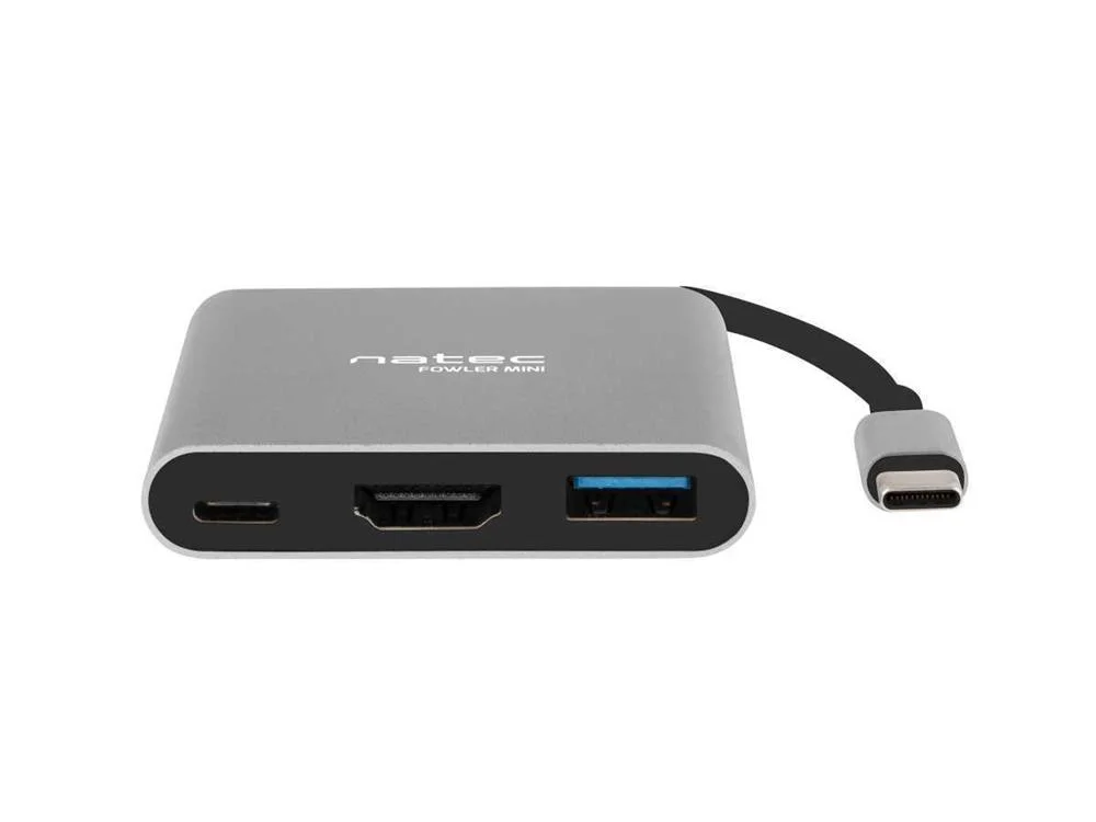 Natec Multi Port Fowler Mini (Usb-C Pd  Hdmi 4k)