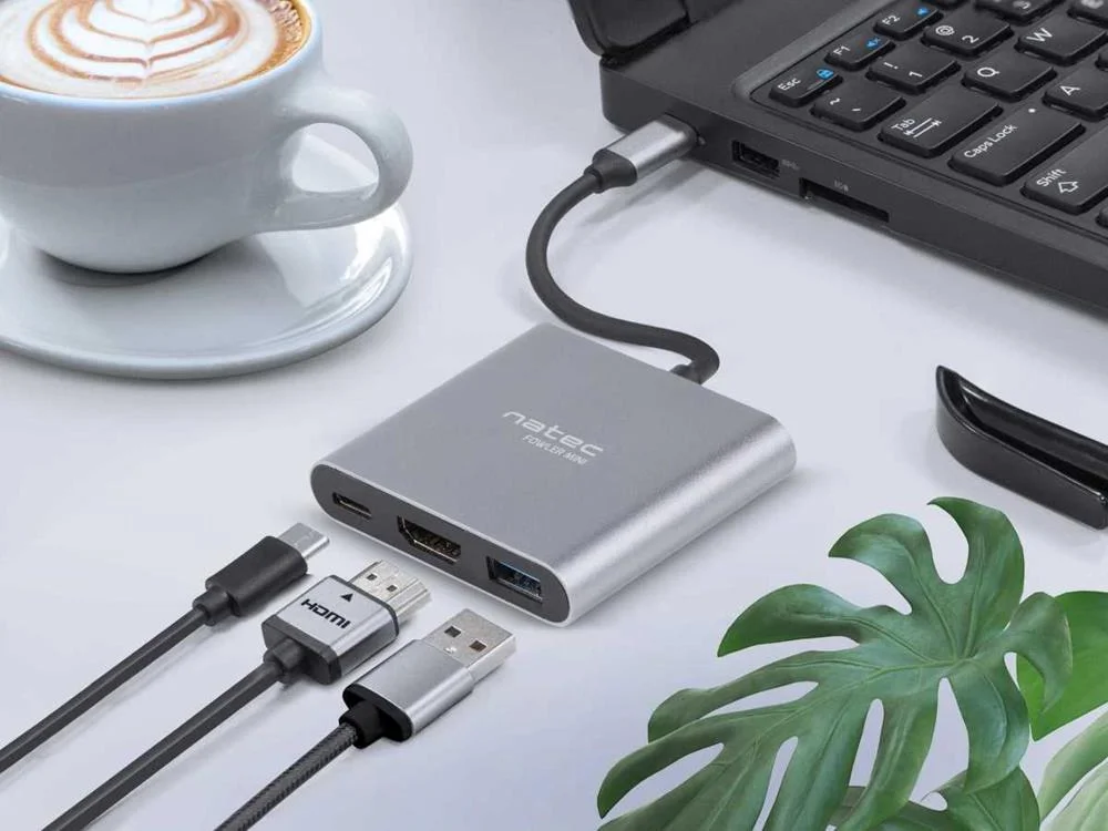 Natec Multi Port Fowler Mini (Usb-C Pd  Hdmi 4k)