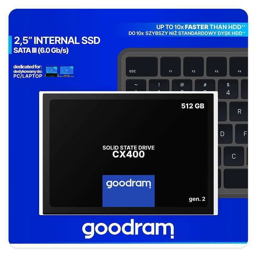 Ssd Goodram Cx400 512gb Sata3