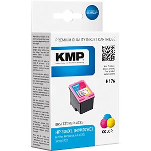 Cartucho de tinta KMP H175CX compat&iacute;vel com cor co
