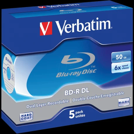 Verbatim Blu-Ray Bd-R 6x 50gb Caixa Normal (Jewel.