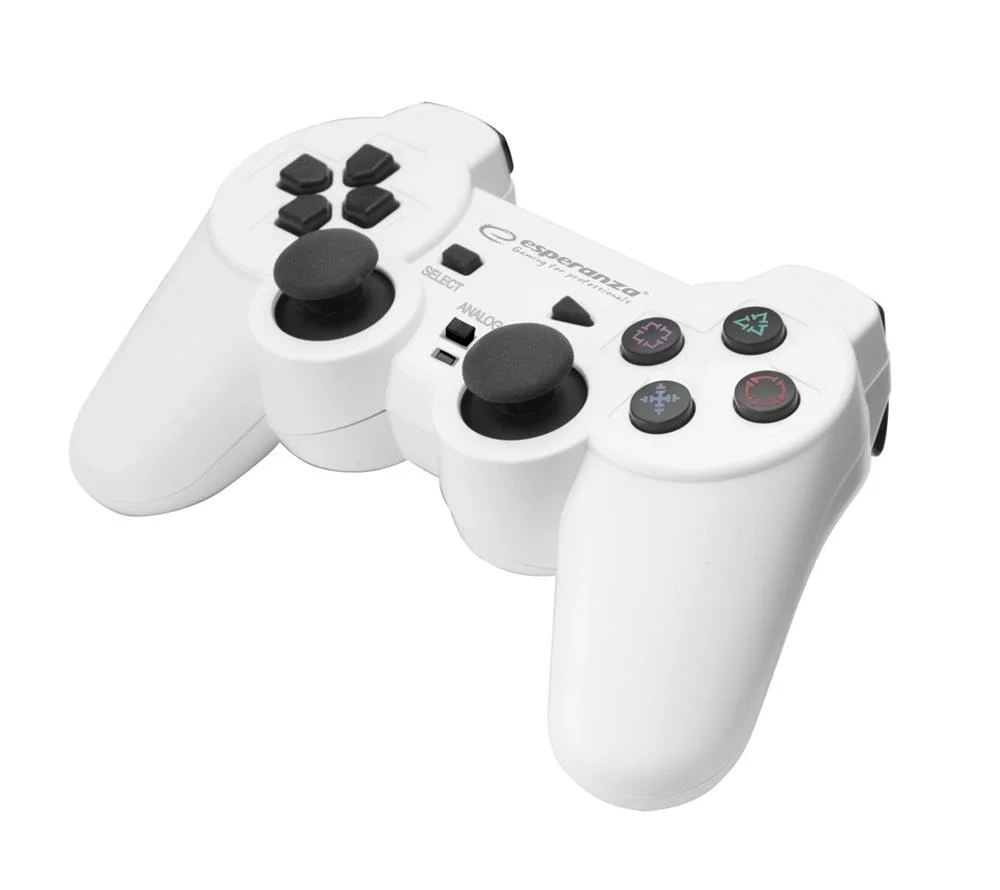 Esperanza Gamepad Ps3/Pc Usb Trooper White/Black