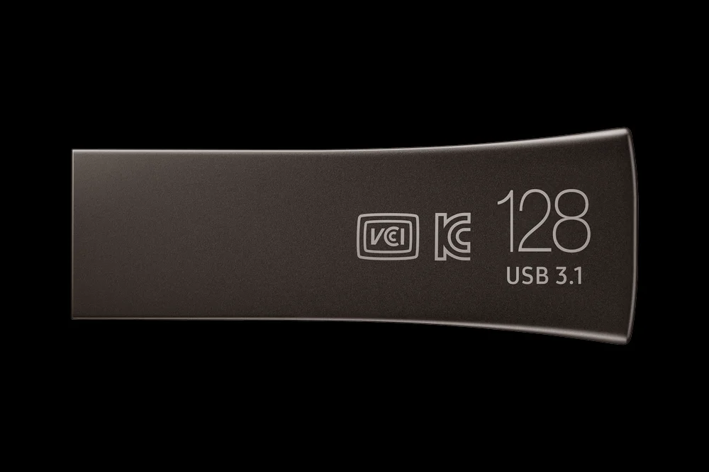 Pen Drive 128gb Usb 3.1 Bar Plus Cinzento Tit&acirc;nio - Samsung