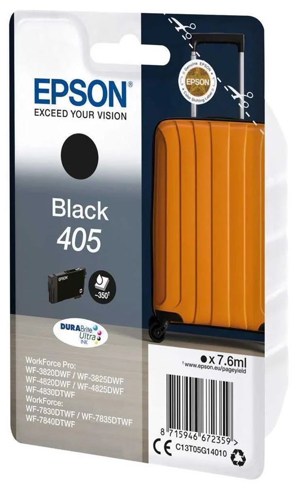 Cartucho de Tinta Original Epson N&ordm;405/ Negro