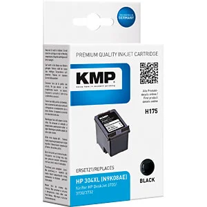Cartucho de tinta preto KMP H175BX compat&iacute;vel com