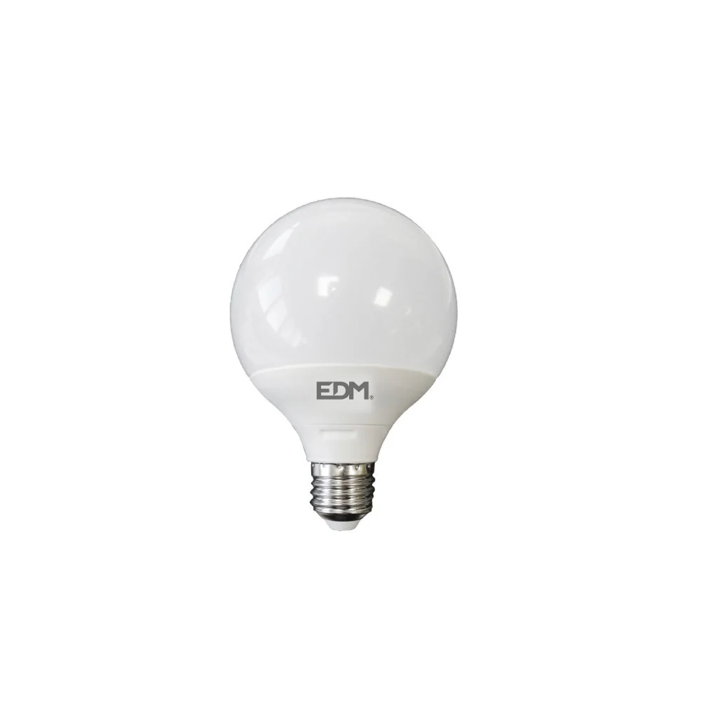 L&acirc;mpada Globo LED &Oslash;95mm E27 10w 810lm 3200k Luz Quente &Oslash;9,5x12cm Edm