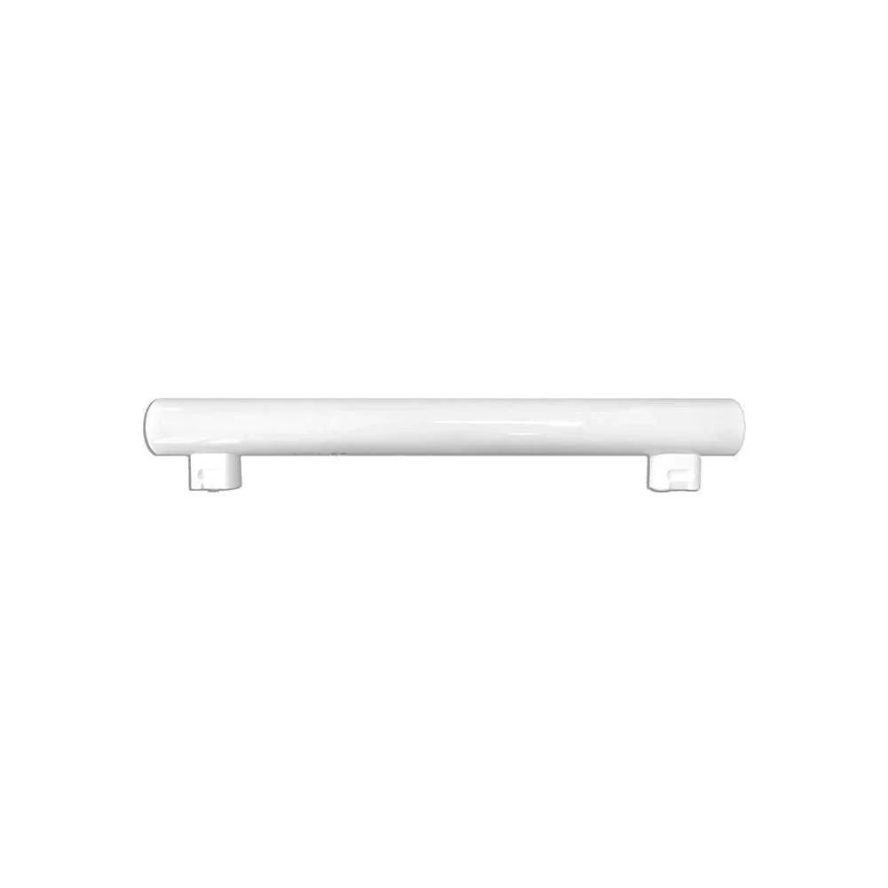 Linestra LED 2 Tomadas S14s 7w 500lm 2700k Luz Quente &Oslash;3x30cm Edm