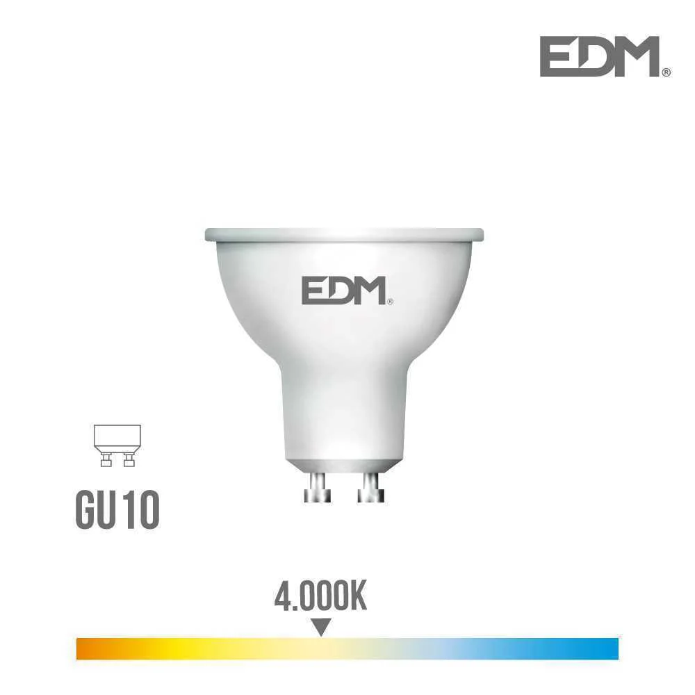 L&acirc;mpada Dicroica Led Gu10 5w 450 Lm 4000k Luz Dia