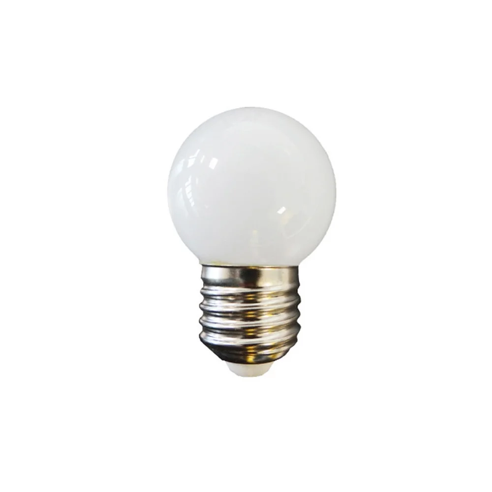 L&acirc;mpada Esf&eacute;rica LED E27 1,5w 130lm 3200k Luz Calida &Oslash;4,3x7cm Edm
