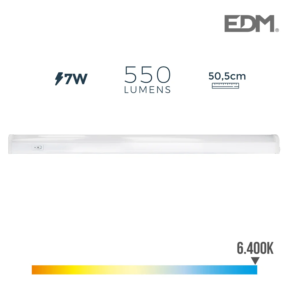 Armadura Eletronica LED 7w 600 Lumens 50.5cm 6.40.