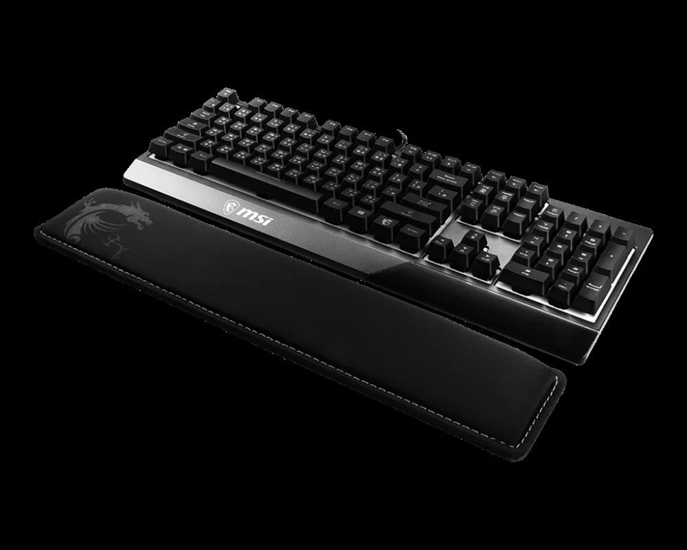 Apoio para Pulsos Msi Vigor-Wr01 Preto 