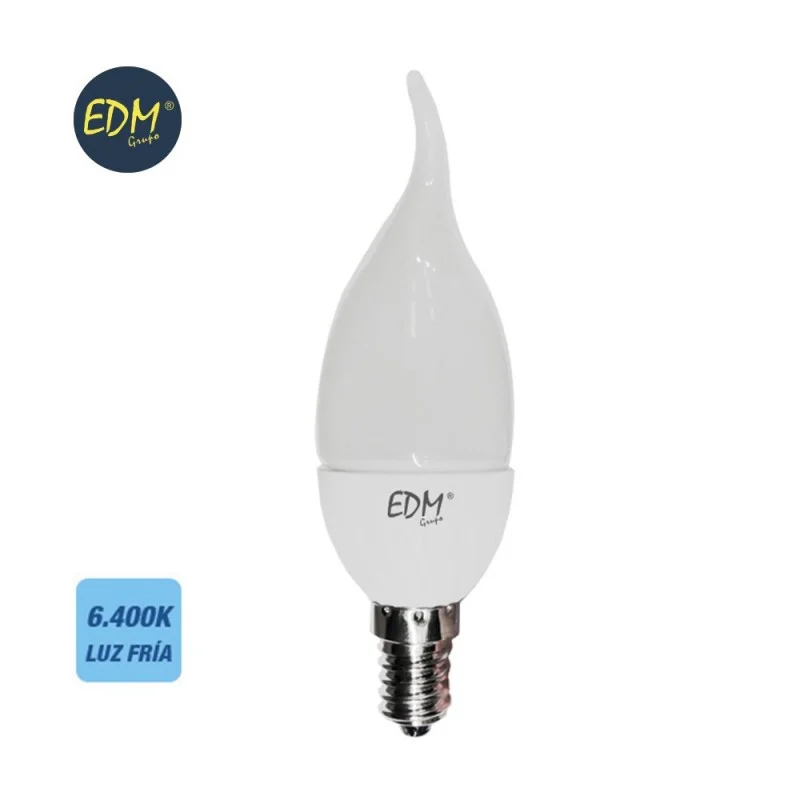 L&acirc;mpada Bohemia Led E14 5w 400 Lm 6400k Cold Light