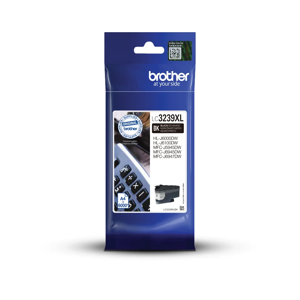 Brother Tinteiro Preto Alta Cap Lc-3239