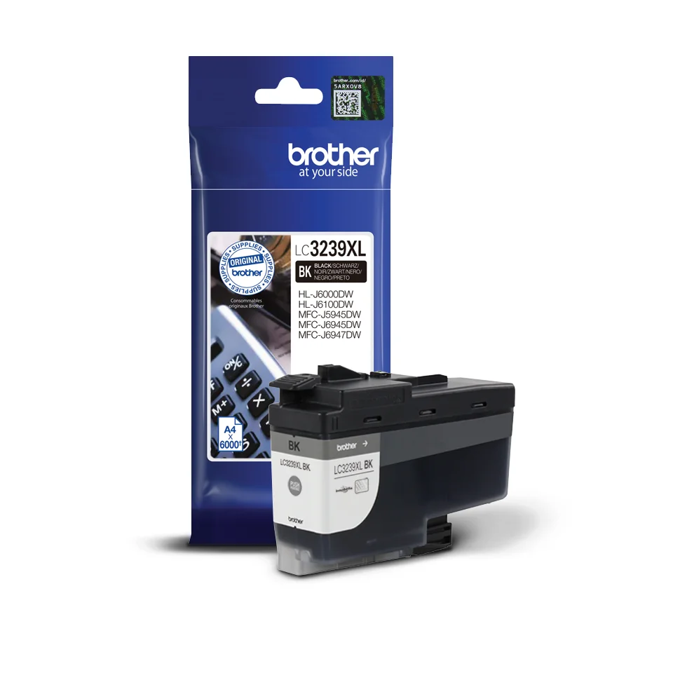 Brother Tinteiro Preto Alta Cap Lc-3239