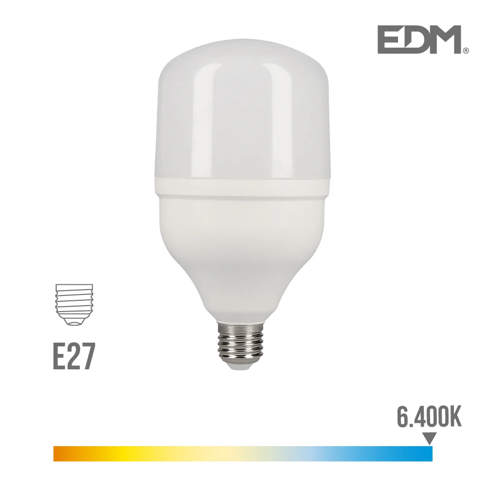 L&acirc;mpada Industrial Led E27 40w 3200 Lm 6400k