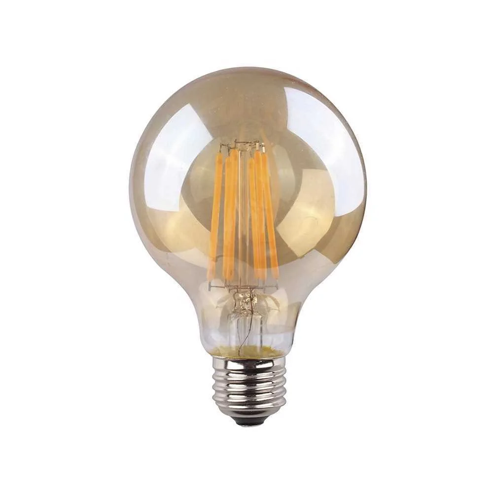 Lampada Globo Filamento LED Vidro Vintage   80 M.