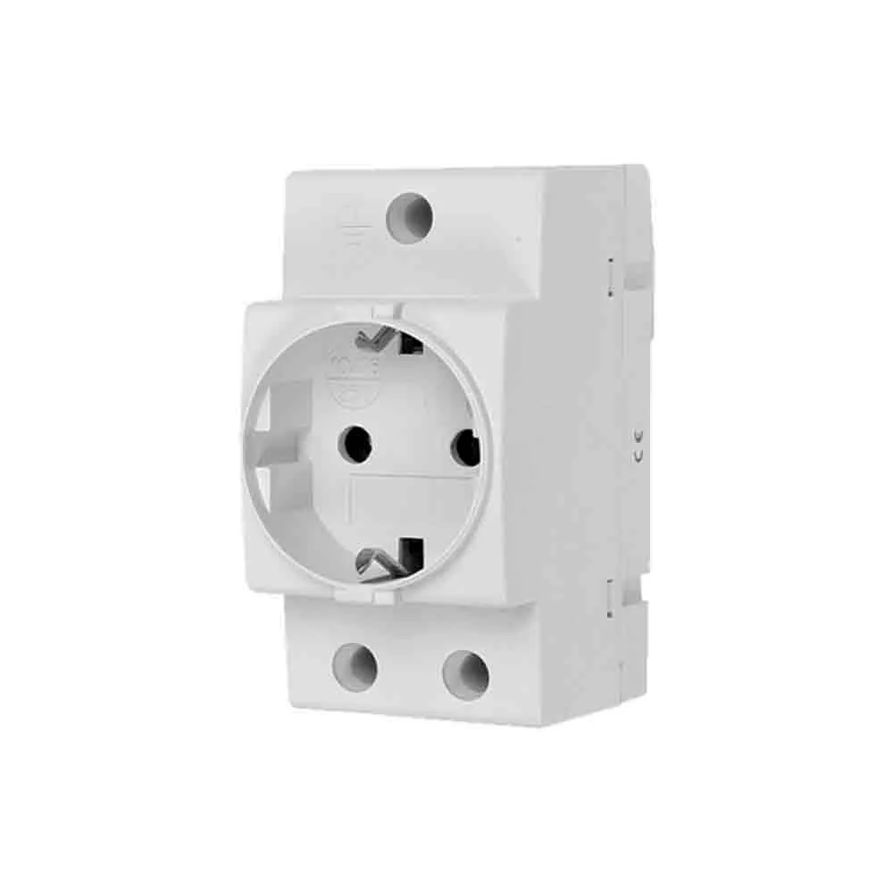 Tomada Schuko T/Tl 16a Modular para Quadro El&eacute;trico